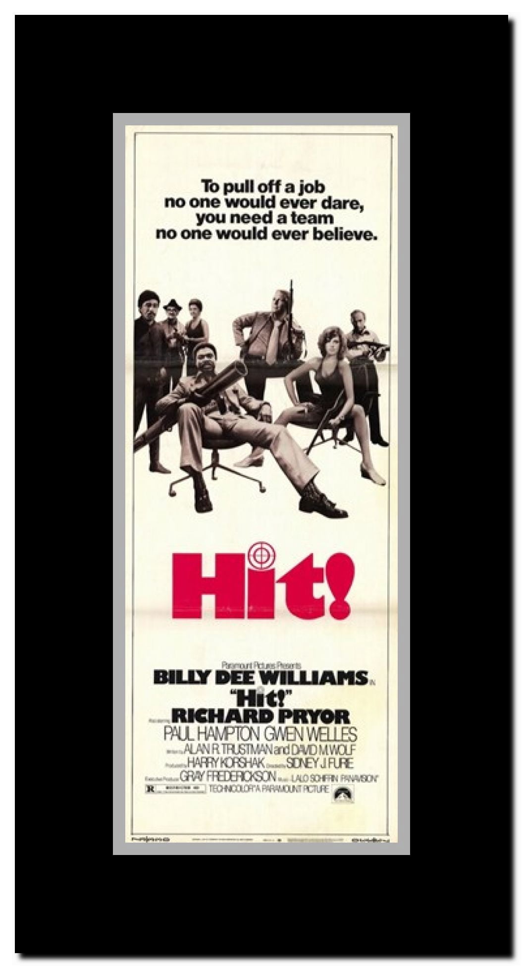Hit Framed Movie Poster