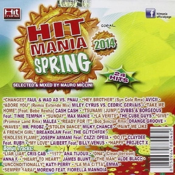 Hit Mania Spring 2014 (1 CD) / Various (CD)
