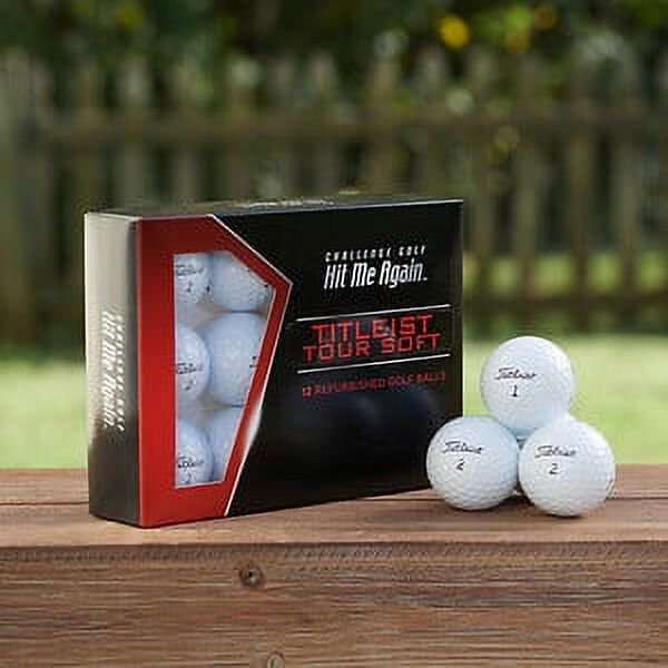 Hit Me Again Premium Used Golf Balls, 12 Pack