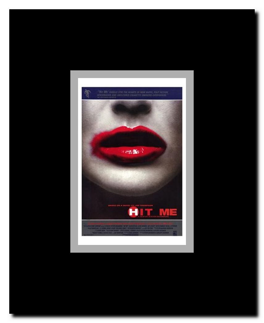 Hit Me Framed Movie Poster