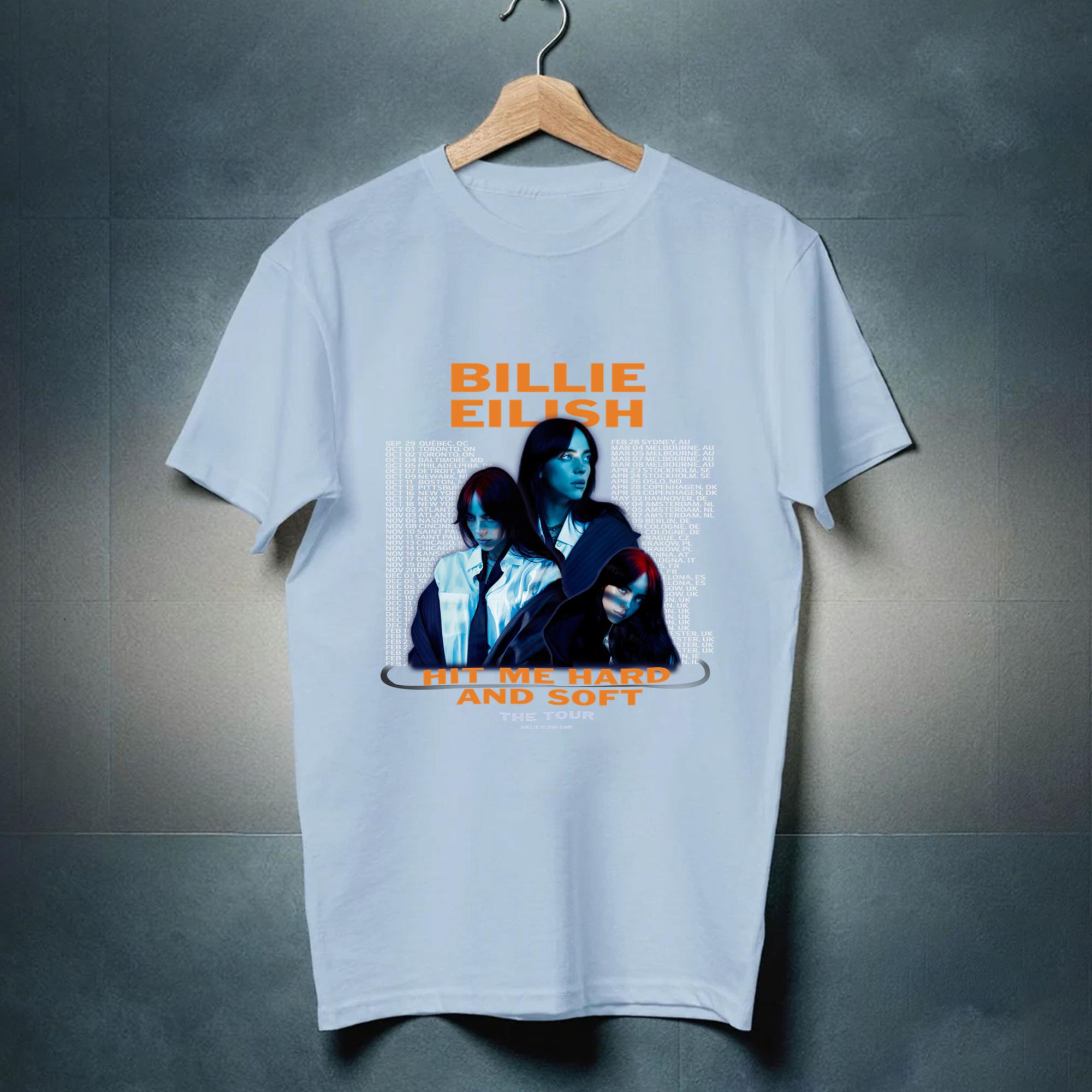 Hit Me Hard And Soft TShirt, Billie Concert Shirt, Eilish Hit Me Hard