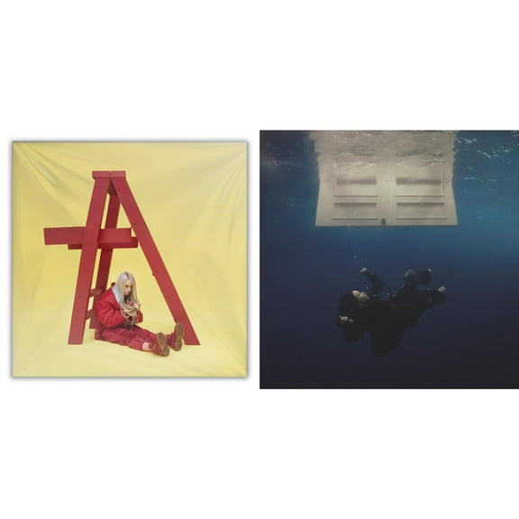 Hit Me Hard & Soft (Recycled Black LP Vinyl) & Billie Eilish - Dont Smile At Me (Black LP Vinyl)