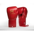 thumbnail image 1 of Hit N Move Boxing Gloves - All Day Pro Balance 16oz Red - Lace Up, 1 of 12