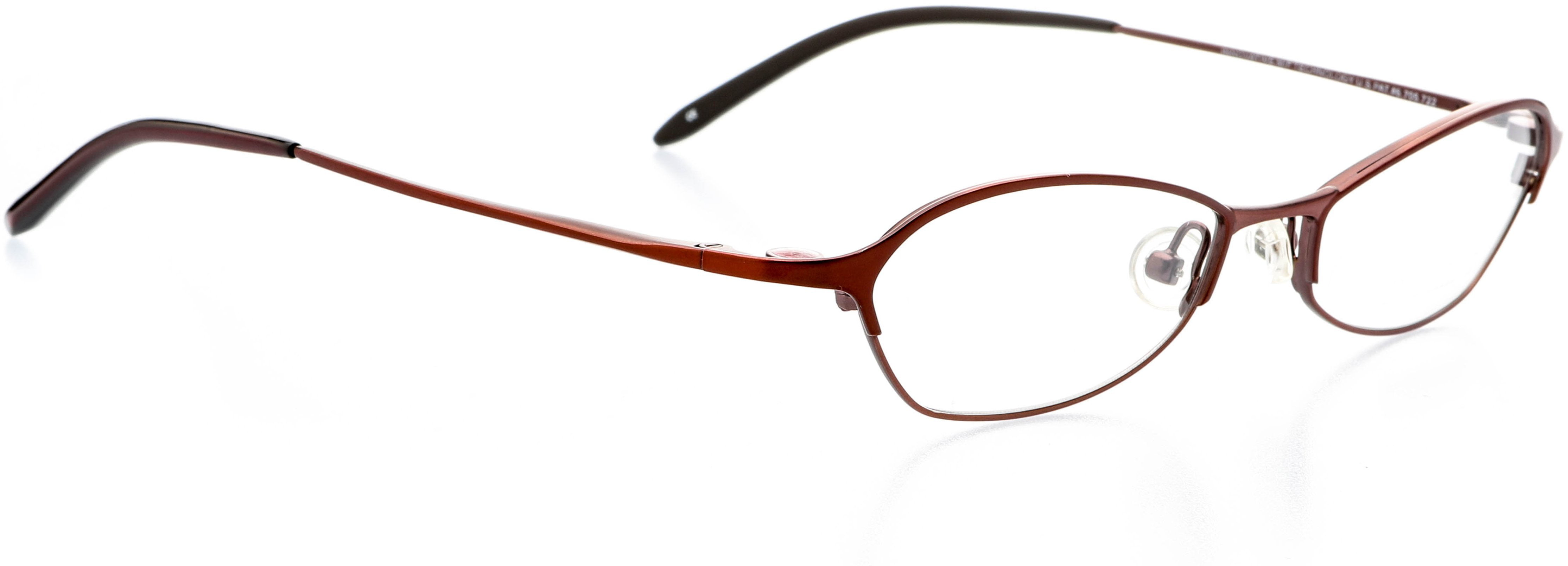 Hit Notion Eyewear - Geometric Oval Shape, Metal Full Rim Frame Glasses ...