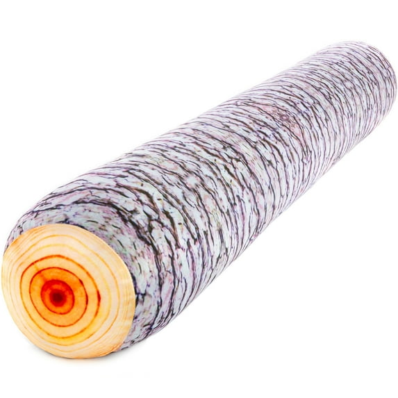 Hit Notion Log Cover Only - Body Pillowcase - Spandex/Nylon Blend for Silky Touch Body - Trunk Timber Tree Body Pillow