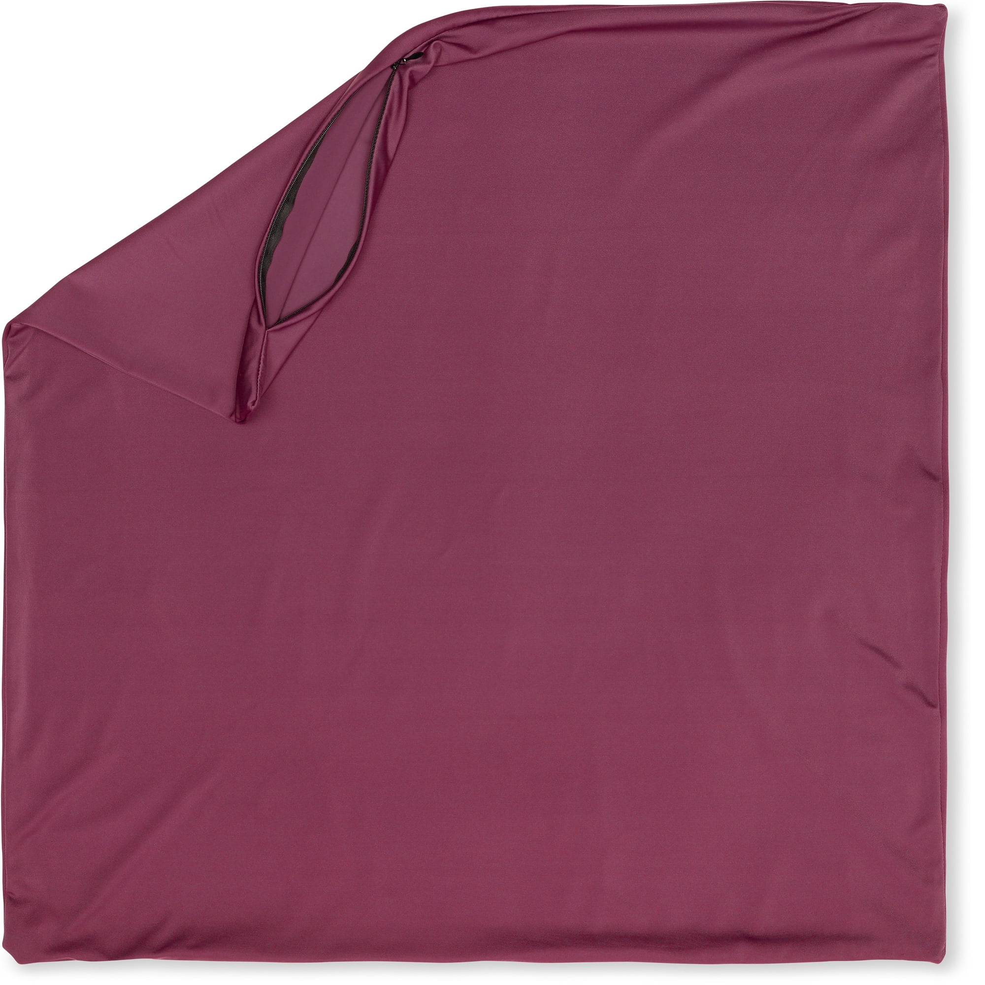 Burgundy Merlot Hypoallergenic Nylon Spandex Pillowcase