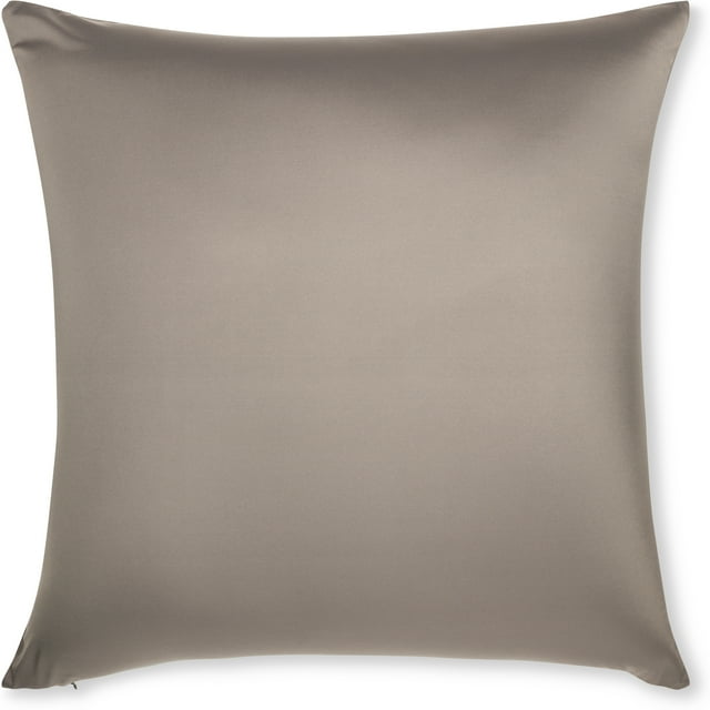 Hit Notion Throw Pillow Cozy Soft Microbead Stone Grey: 1 Pc | 26 x 26 |
