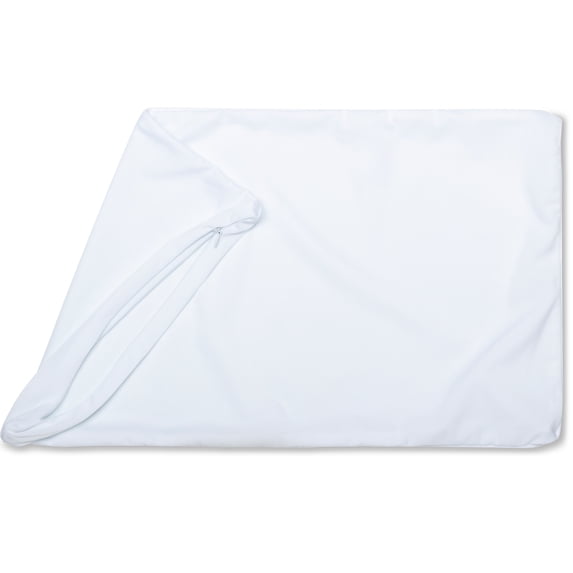 Hit Notion Throw Pillow Cozy Soft Microbead White: 1 Pc ~ Cover 12 x 20