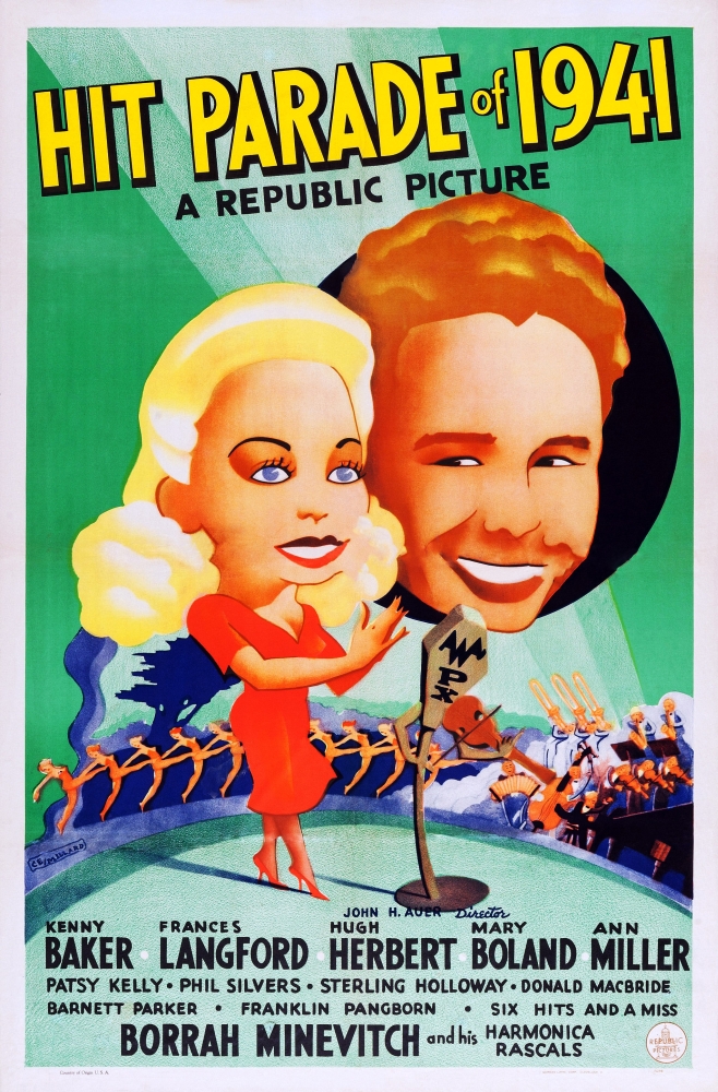Hit Parade Of 1941 U Canvas Art -  (11 x 17)