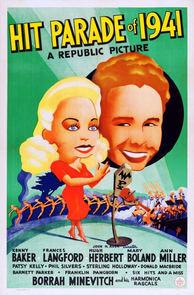 Hit Parade Of 1941 U Canvas Art - (24 x 36)