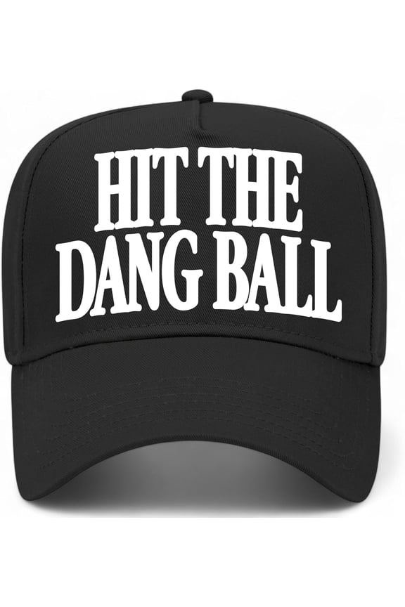 Hit The Dang Ball Hat (Black)