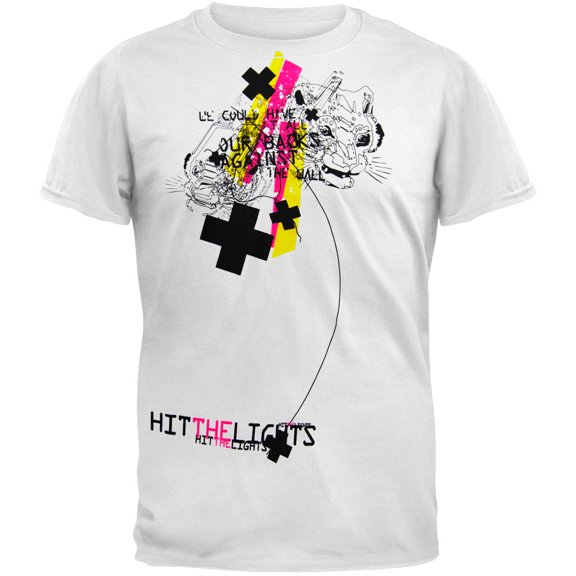 Hit The Lights Men's Tiger Short Sleeve T Shirt