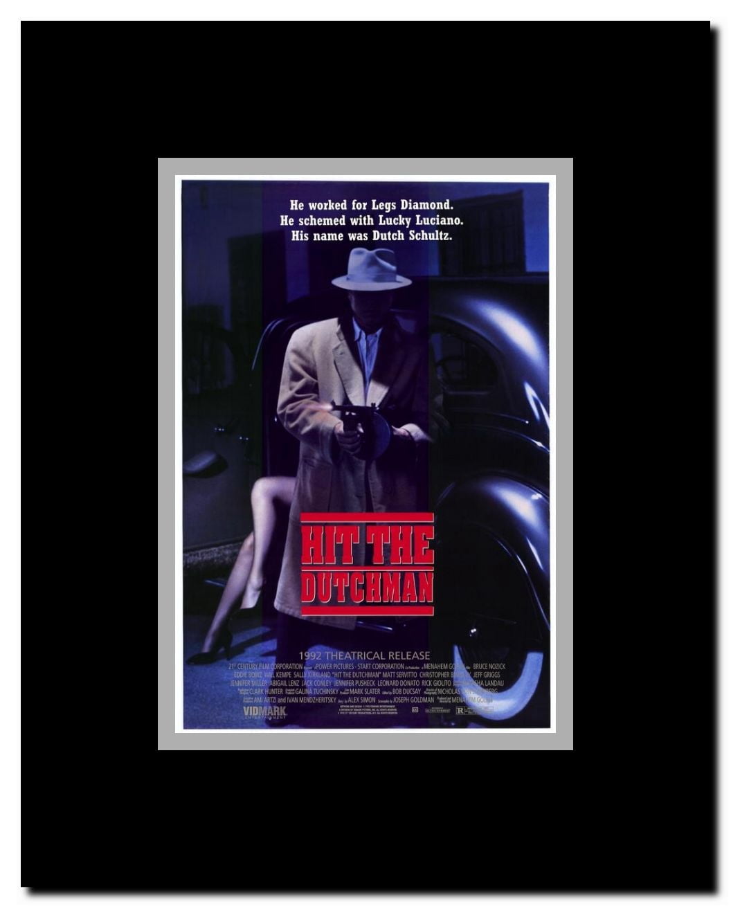Hit the Dutchman Framed Movie Poster
