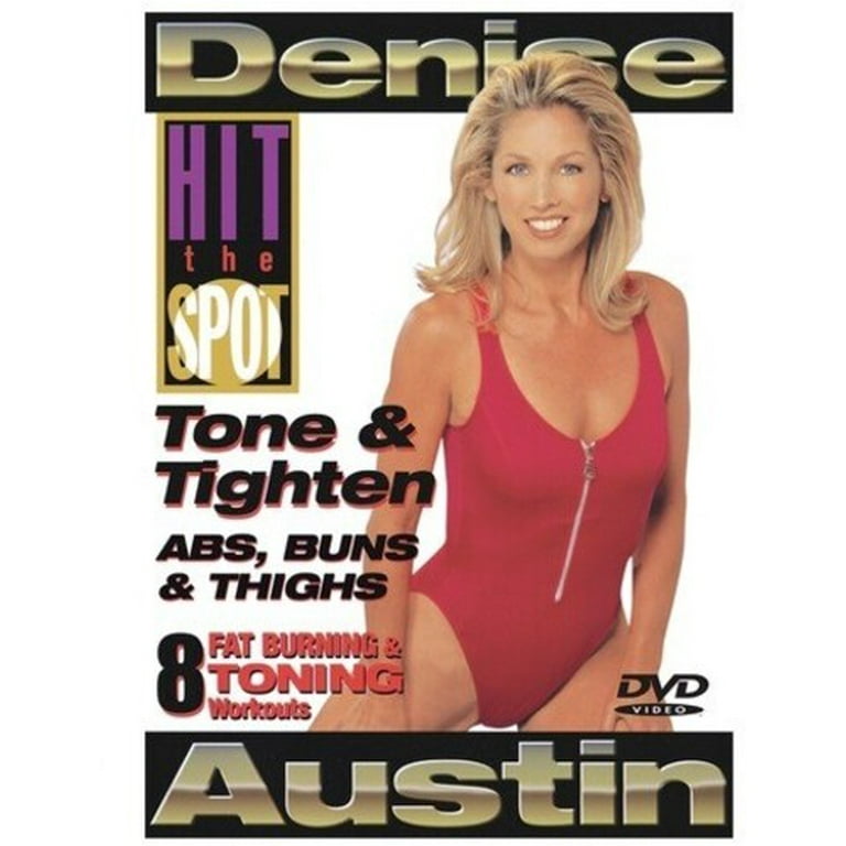 Hit the Spot Tone and Tighten Abs Buns and Thighs DVD Inspired Studios Sports Fitness