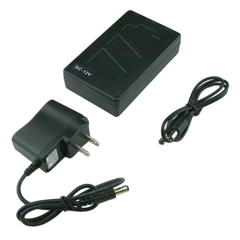 Small 12 volt lithium ion battery rechargeable 12v power pack
