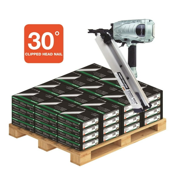 Hitachi-15105H 3 In. x.120 Smooth Bright Basic Clipped Head Fastener