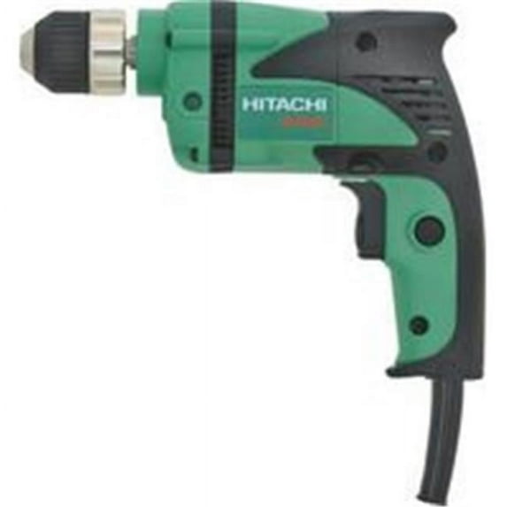 Hitachi 3/8" 6 Amp Drill With Keyless Chuck
