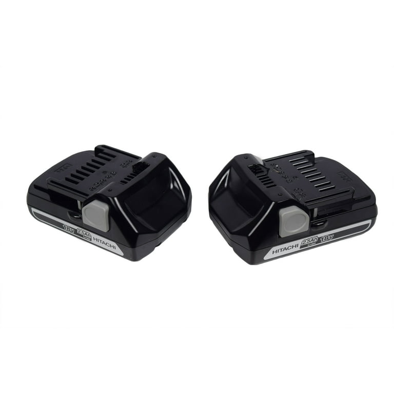 Hitachi 336290 BSL1825 18V 2.5 Ah Li Ion Battery Slide Type 2 Pack Walmart