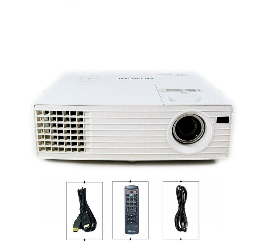 Pre-Owned Hitachi CP-DX300 1080p DLP Projector Presentation Portable 3D ...