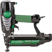 Hitachi NT65M2S Lightweight Finishing Pneumatic Nailer, 16 GA, 1 - 2-1/2 in, 1/4 in NPT Air Inlet, 70 - 120