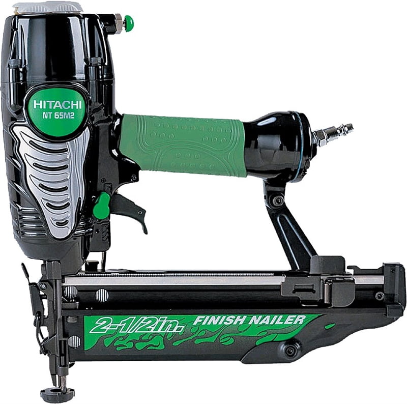 Hitachi NT65M2S Lightweight Finishing Pneumatic Nailer, 16 GA, 1 - 2-1/2 in, 1/4 in NPT Air Inlet, 70 - 120