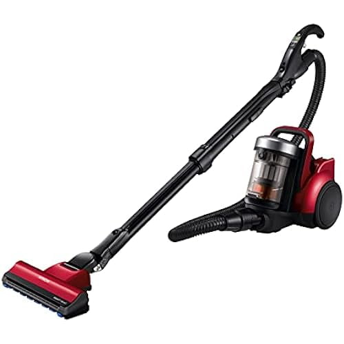 Hitachi Vacuum Cleaner Powerful Cyclone Type Body Made in Japan Lightweight  Body Self-propelled CV-SP300H R Ruby Red