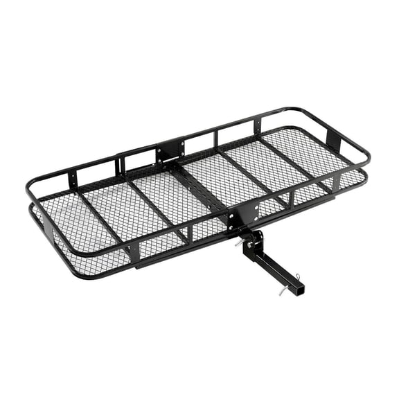 Hitch Cargo Carrier 500lbs - Folding 2 inch Receiver - Cargo Carrier for SUV, Truck & Car - Universal Fit with Waterproof Bag & Anti-Theft Locks