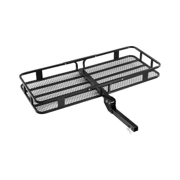 Hitch Cargo Carrier 500lbs Folding Rack, 2 Inch Receiver, Waterproof Cargo Bag & Net