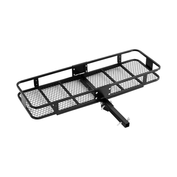 Hitch Cargo Carrier 60x20x6, 500lbs Capacity with Cargo Bag & Net