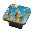 thumbnail image 1 of Hitch Cover Fits For 2-Inch Hitch,Blue Sky And The Stately Giraffe Ensemblerubber Trailer Hitch Cover Tube Plug Insert,Car Exterior Accessories, Receiver Tube Hitch Plug, 1 of 6
