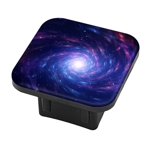Hitch Cover Fits For 2-Inch Hitch,Galactic Spiral With Stars And Nebulae In Deep Spacerubber Trailer Hitch Cover Tube Plug Insert,Car Exterior Accessories, Receiver Tube Hitch Plug