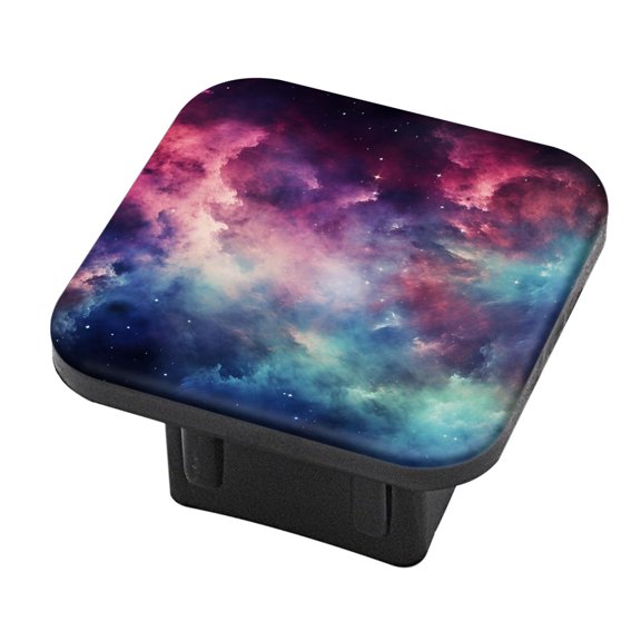 Hitch Cover Fits For 2-Inch Hitch,The Captivating Hues Of The Galactic Backdroprubber Trailer Hitch Cover Tube Plug Insert,Car Exterior Accessories, Receiver Tube Hitch Plug