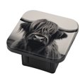 thumbnail image 2 of Hitch Cover Fits For 2-Inch Hitch,Black Horse With Glowing Blue Mane Galloping Moonlightrubber Trailer Hitch Cover Tube Plug Insert Car Exterior Accessories R 2 of 14