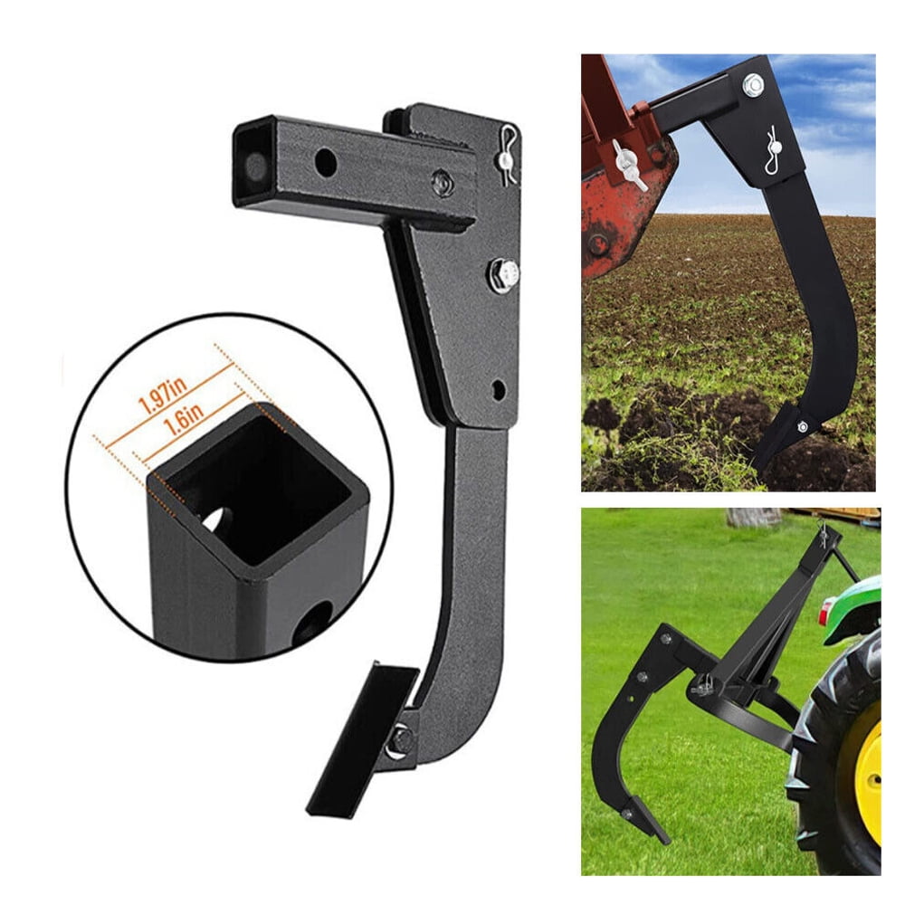 Hitch Lawn Mounted Ripper for ATV/ UTV Plow Tractor with 2 inch ...