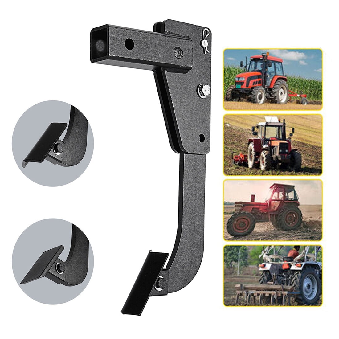 Hitch Lawn Mounted Ripper for ATV UTV Tractor with 2 inch Receivers