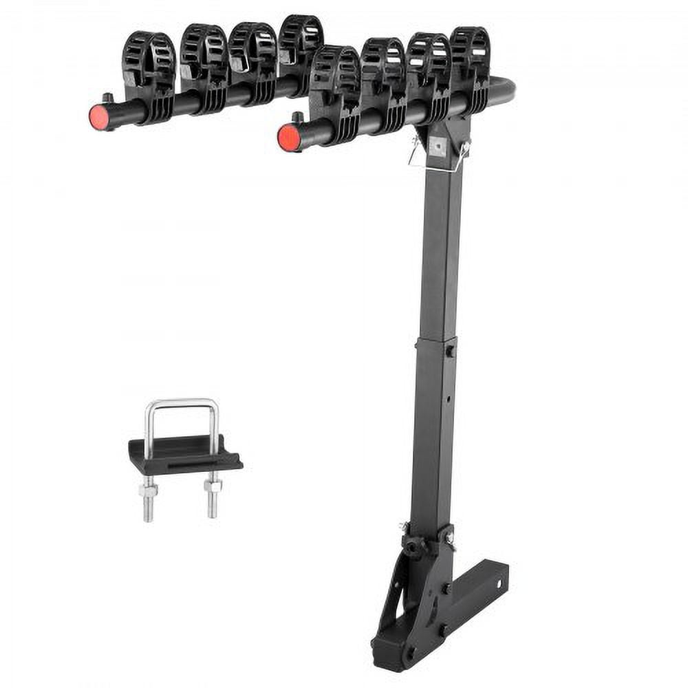 Hitch Mount Bike Rack, 4Bike Carrier Rack, 150 LBS Capacity Bike Rack Hitch for 2inch Receiver