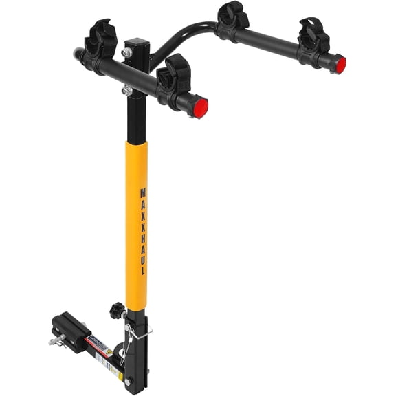 Hitch Mount Bike Rack for Cars, Trucks and SUVs - 2-Bike Carrier 100 lb Capacity