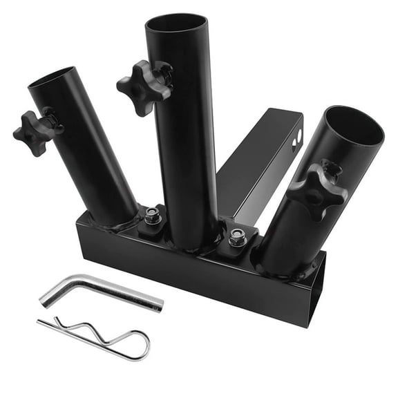 Hitch Mount Flag Pole Holder Flagpole Universal For Standard Receiver Fit For Truck SUV RV Pickup Towing Hitch Mounts