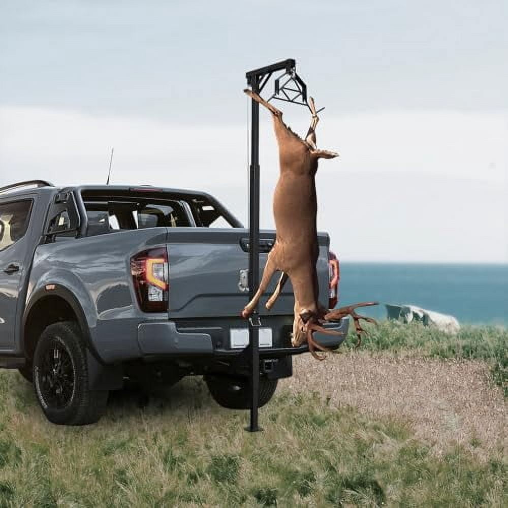 Hitch Mounted Deer Hoist,Truck Deer Hoist,74-102 inch Height Truck ...
