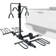 HitchMounted Platform Rack, 4 Standard Bikes, 160 lb Weight Capacity
