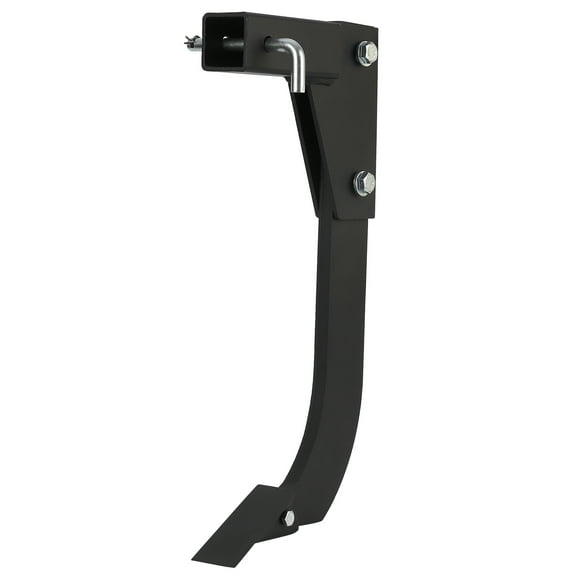 Hitch Mounted Ripper, 18'' Shank Middle Buster Plow for ATV/UTV Tractor with 2" Receiver, Hitch Lawn Ripper Easy One-Pin Mounting, Heavy Duty Trencher Subsoiler with 2 Replaceable Ripper Teeth