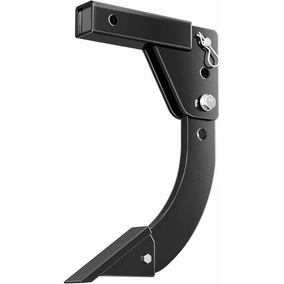 Hitch Mounted Ripper and Subsoiler, Fits 2" Receiver for Tractor ATV UTV, Heavy Duty Adjustable Trencher Plow with Replaceable Teeth, Alloy Steel Digging Tool for Landscaping Agriculture
