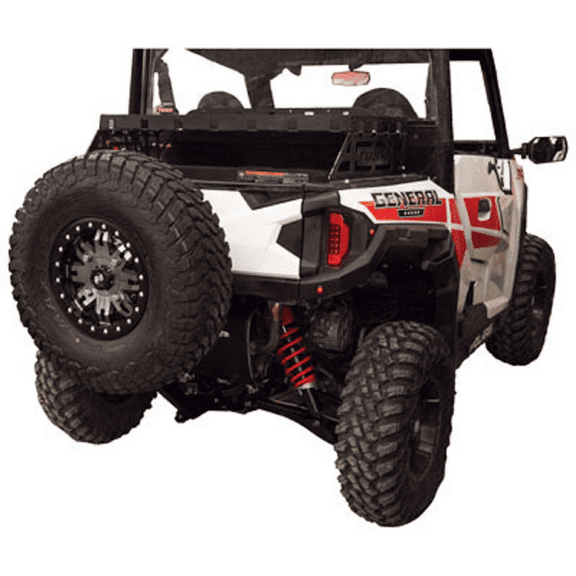 Hitch Mounted Spare Tire Carrier Compatible With Polaris GENERAL 1000 EPS 2016-2021