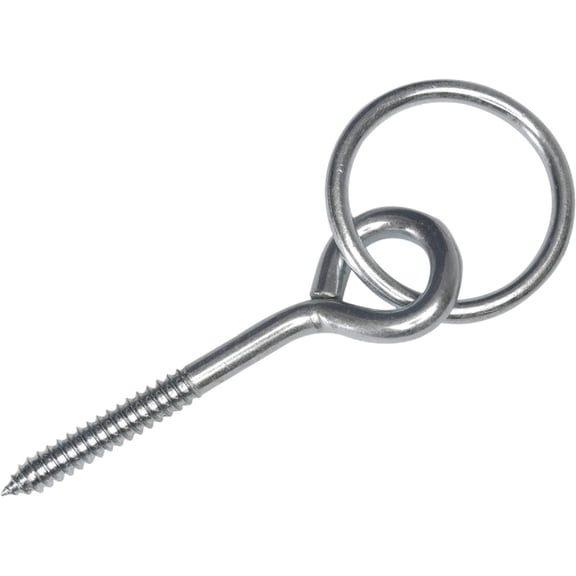 Hitch Ring With Screw Eye - Universal Fit - One Size