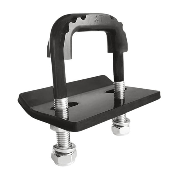 Hitch Stabilizer Hitch Clamp Trailer Arm Stabilizer with Shock Absorber Rubber Dampeners for Cargo Carriers