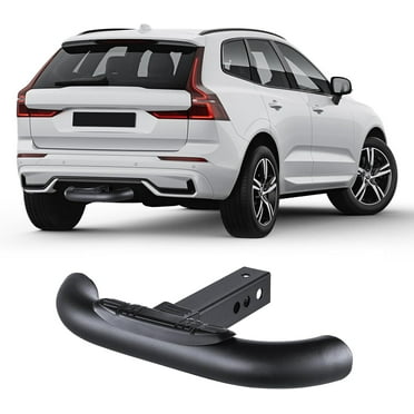 Hitch Step for 2 Inch Receiver, Strong Steel Construction with 350 LBS Load Capacity, Rear Bumper Guard Protector with Pin Lock, Universal Fit for Truck, SUV, Pickup, Trailer