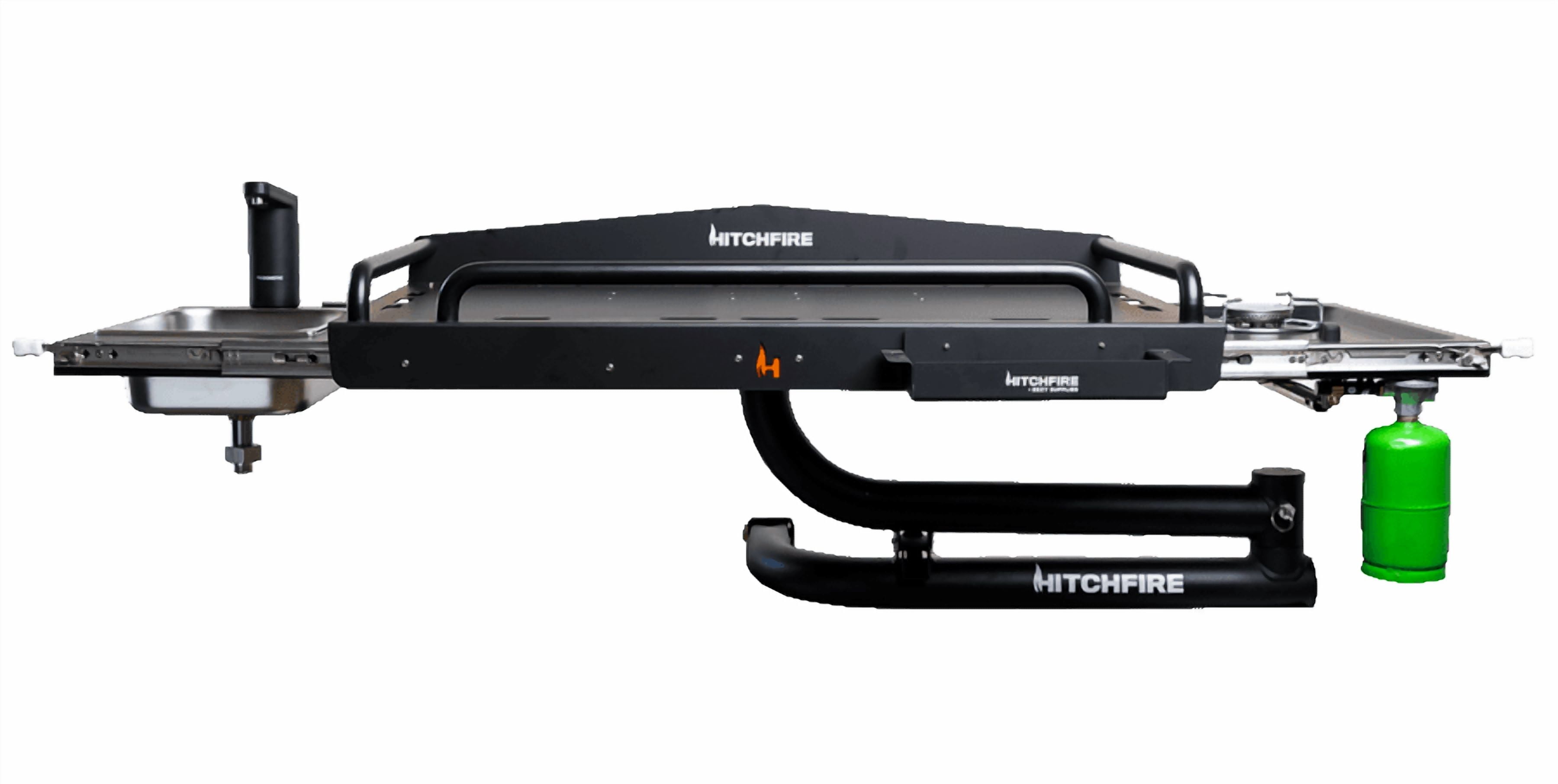 HitchFire Trailer Hitch Mounted Outdoor Portable Ultimate Cook Station ...