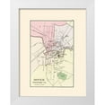 thumbnail image 1 of Hitchcock 12x14 White Modern Wood Framed Museum Art Print Titled - Dover New Hampshire - Hitchcock 1877, 1 of 4