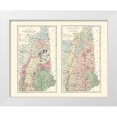 thumbnail image 1 of Hitchcock 24x20 White Modern Wood Framed Museum Art Print Titled - New Hampshire Agricultural - Hitchcock 1877, 1 of 4