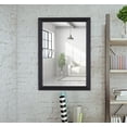 thumbnail image 1 of Wall Mirror in Glossy Black Finish (36 in. W x 44 in. H (28 lbs.)), 1 of 8